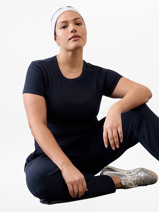 Image number 3 showing, Signature Rib Crop Tee