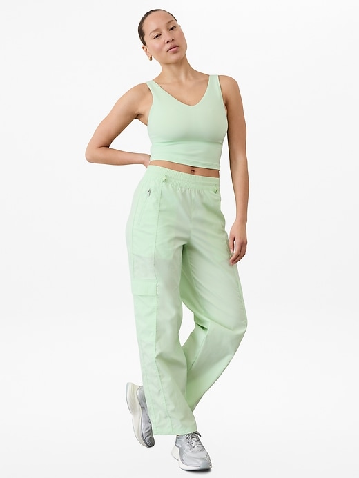 Image number 5 showing, Cascade High Rise Cargo Poplin Pant