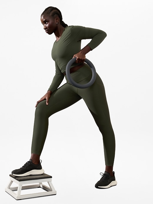 Image number 6 showing, Interval Stash High Rise 7/8 Legging