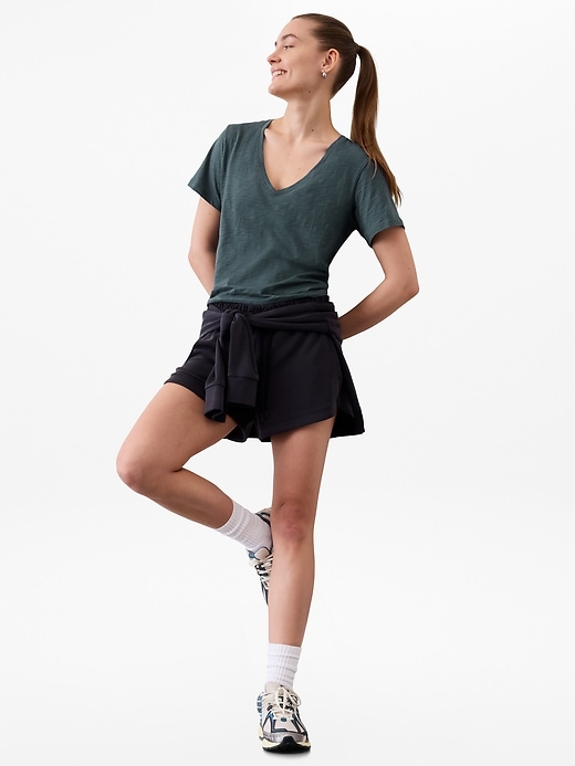 Image number 3 showing, Essential Slub V-Neck Tee