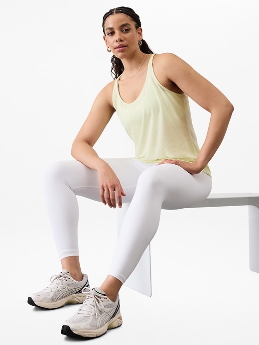 Image number 5 showing, Getaway Linen Blend Tank