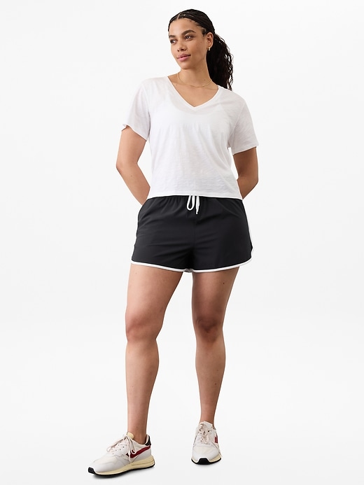 Image number 5 showing, Essential Slub V-Neck Tee