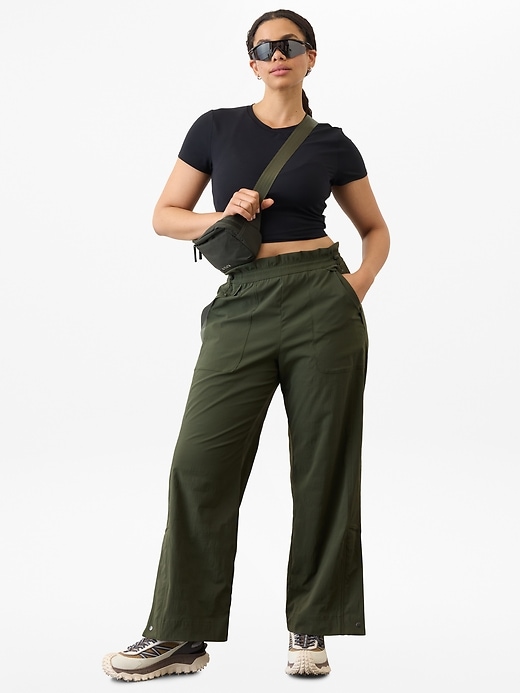Image number 2 showing, Trekkie High Rise Parachute Pant