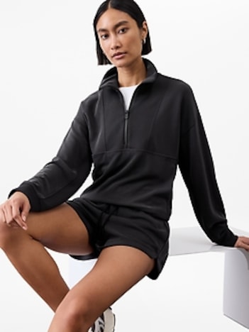 Seasoft Rib 1/4 Zip Popover