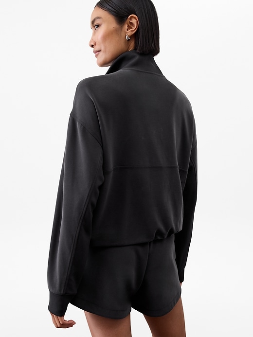 Image number 2 showing, Seasoft Rib 1/4 Zip Popover