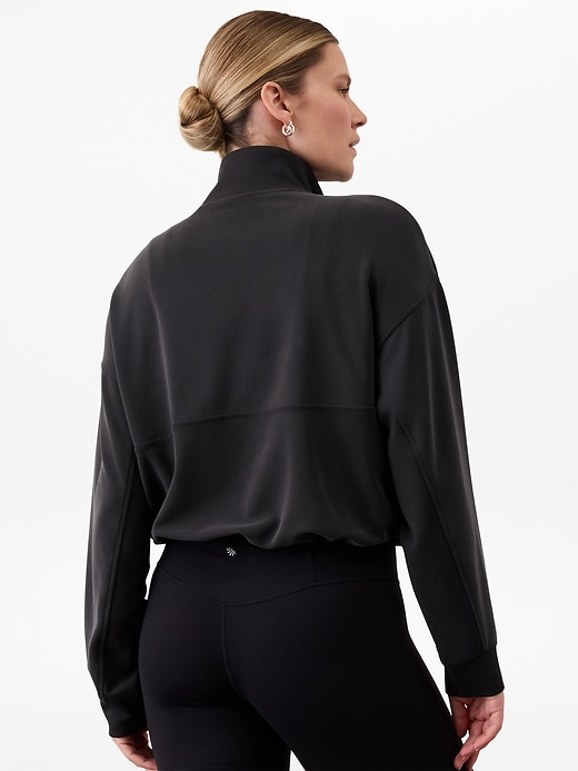Image number 5 showing, Seasoft Rib 1/4 Zip Popover