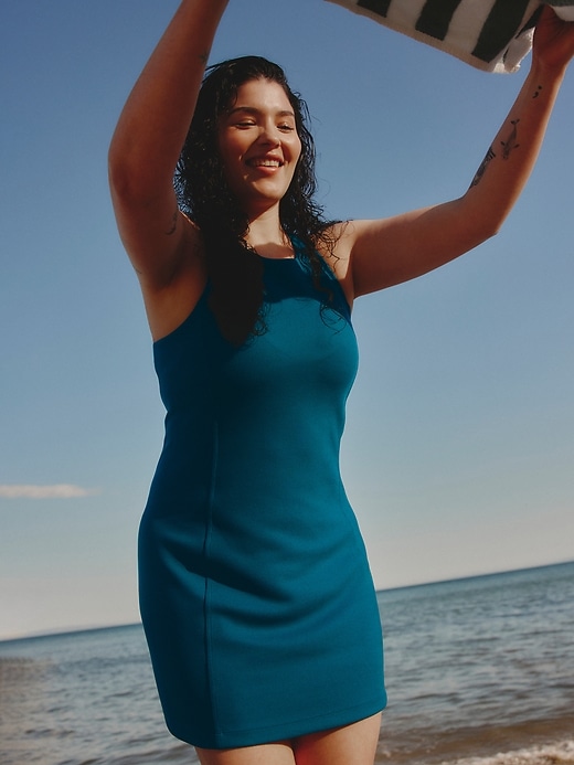 Image number 8 showing, Seasoft Rib Mini Tank Dress