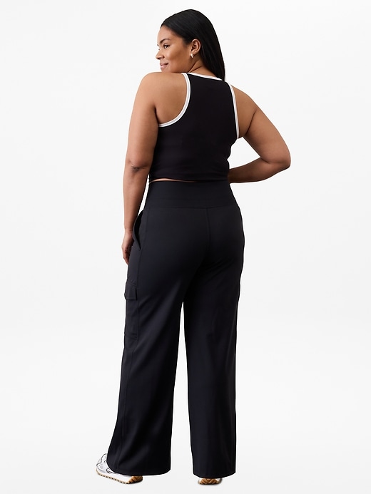 Image number 7 showing, Venice High Rise Wide Leg Cargo Pant