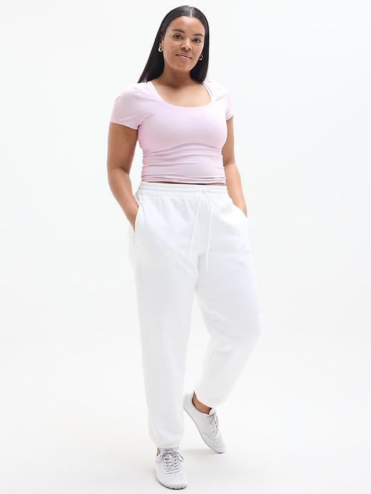 Image number 1 showing, Forever Fleece Mid Rise Jogger