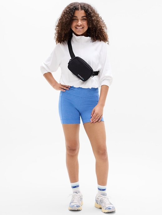 Image number 1 showing, Athleta Girl Right Moves Stash 4" Bike Short