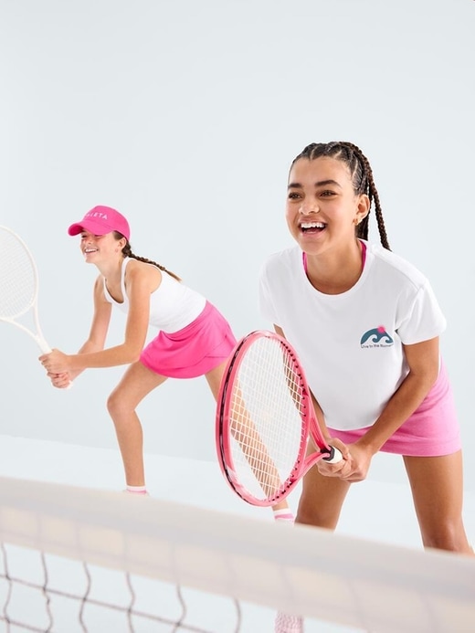 Image number 1 showing, Athleta Girl Right Moves Relaxed Tee