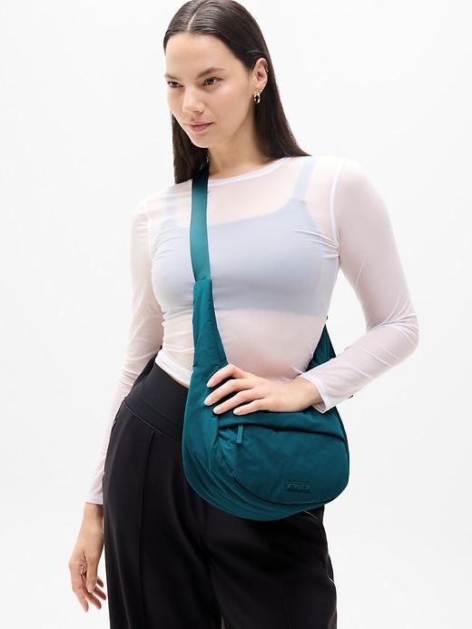 Image number 1 showing, All About Small Crossbody Hobo Bag