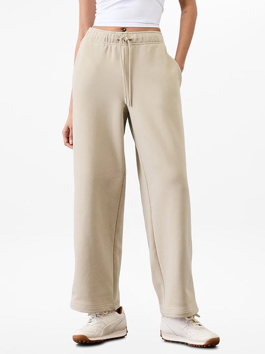 Image number 3 showing, Heavyweight Terry Mid Rise Pant
