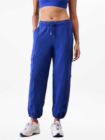 Heavyweight Terry Mid Rise Cargo Jogger