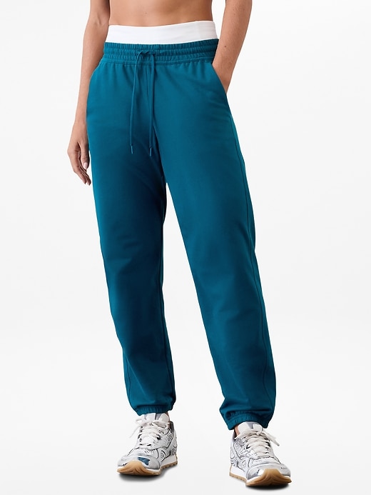 Image number 1 showing, Retroterry Mid Rise Jogger
