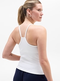Signature Rib Built In Bra Tank