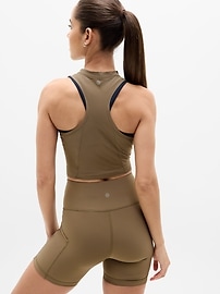 View large product image 2 of 3. Crosstrain Zip Tank