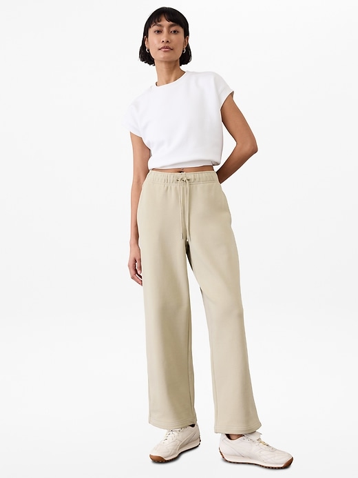 Image number 6 showing, Heavyweight Terry Mid Rise Pant