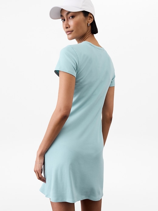 Image number 2 showing, Signature Rib Tee Dress