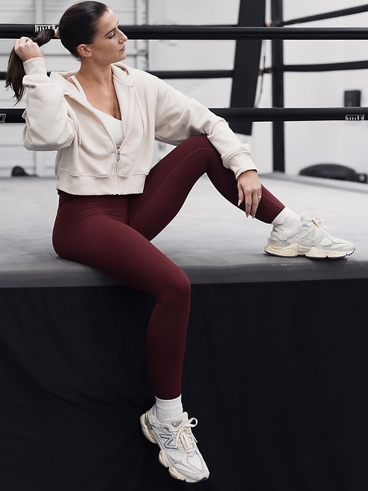 Image number 7 showing, Forever Fleece Crop Full Zip