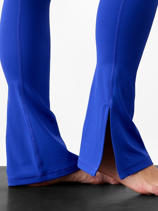 Image number 8 showing, Elation Ultra High Rise Split Slim Flare Pant
