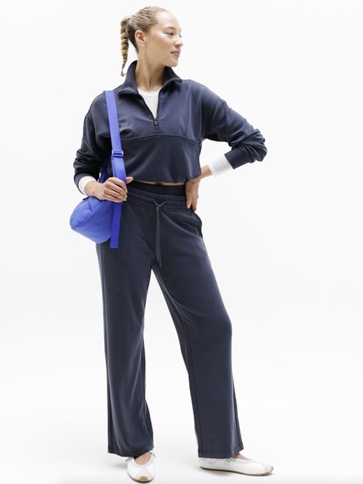 Image number 4 showing, Seasoft Rib 1/4 Zip Popover