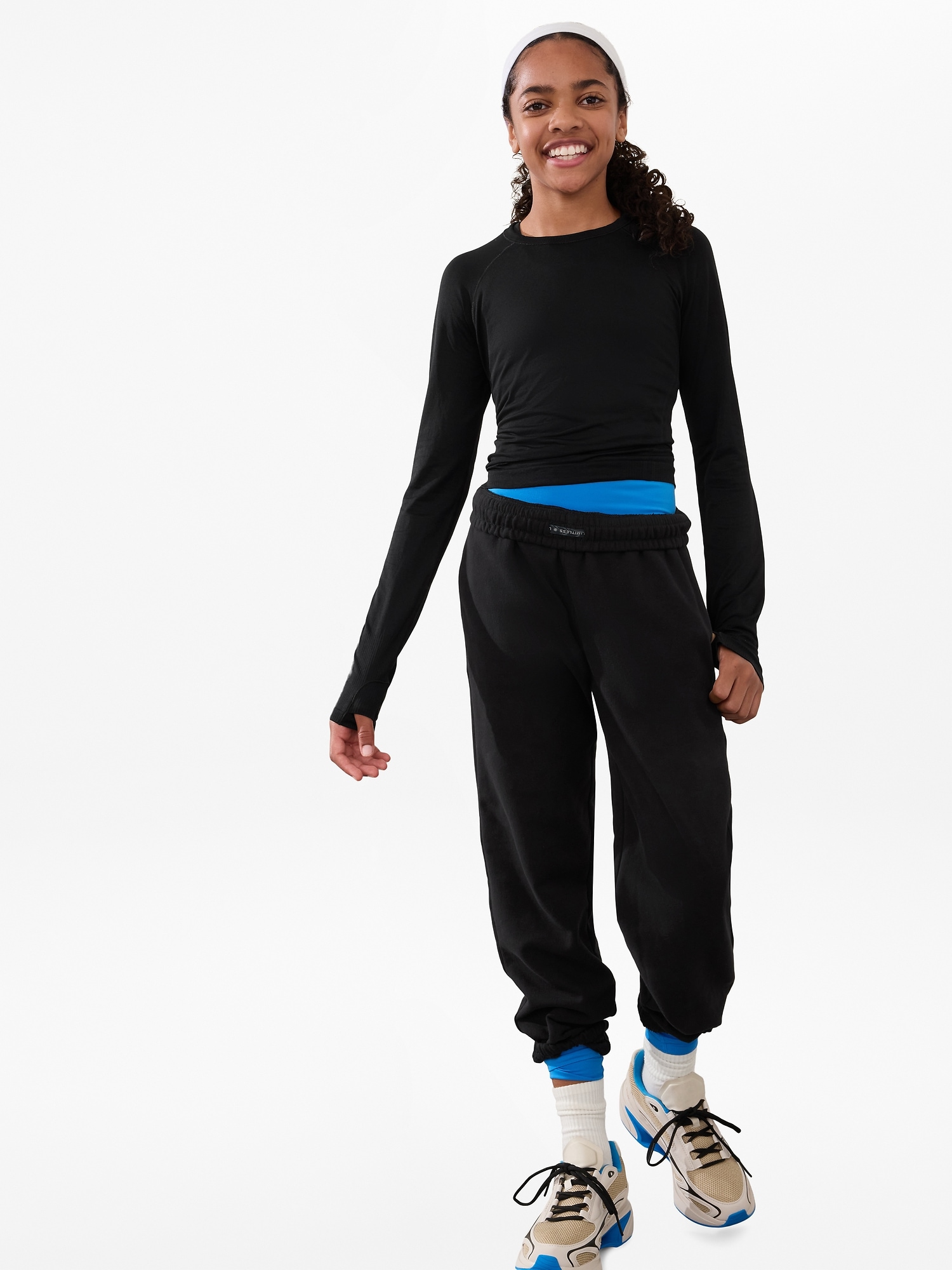 Athleta Girl Power Up Sport Length Top