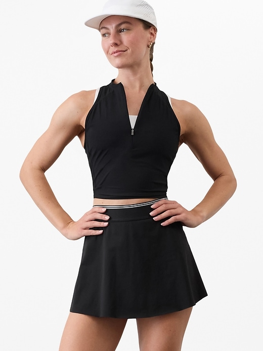 Image number 3 showing, Ace Advantage High Rise Tipped 13 1/2” Skort
