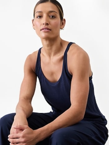 Getaway Linen Blend Tank
