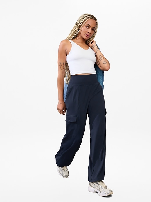 Image number 2 showing, Venice High Rise Wide Leg Cargo Pant