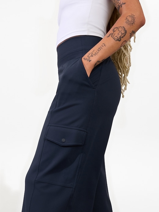 Image number 5 showing, Venice High Rise Wide Leg Cargo Pant