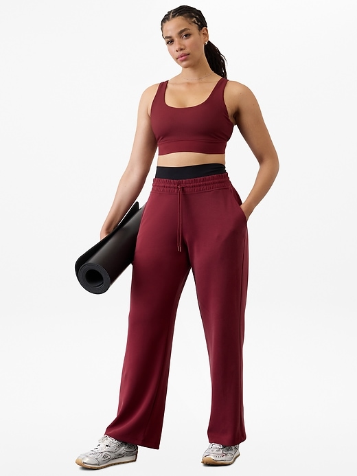 Image number 1 showing, Seasoft Mid Rise Straight Pant