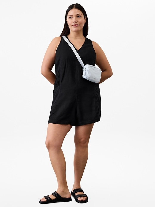 Image number 7 showing, Retreat Linen Romper