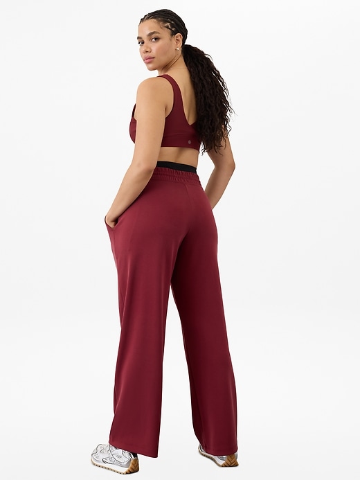 Image number 3 showing, Seasoft Mid Rise Straight Pant