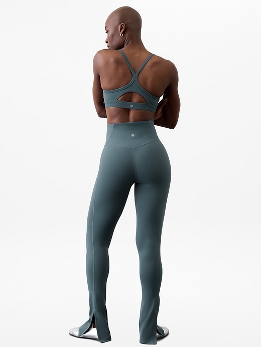 Image number 6 showing, Elation Ultra High Rise Split Slim Flare Pant