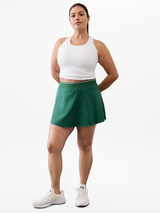 Image number 6 showing, Ace Advantage High Rise Tipped 13 1/2” Skort