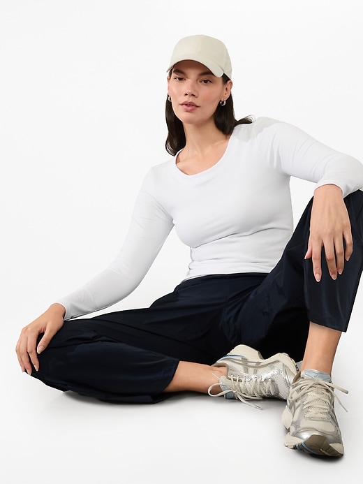 Image number 1 showing, Renew Seamless Crewneck Top
