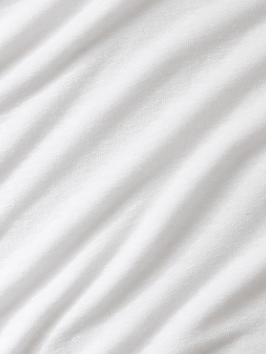 Image number 5 showing, Getaway Linen Blend V-Neck Tee