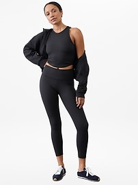 View large product image 1 of 4. Transcend Rib High Rise 7/8 Legging