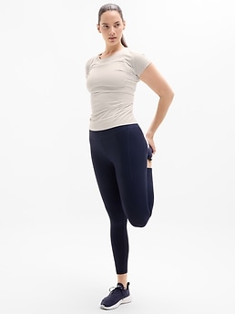 Momentum Seamless Tee - White - image 5