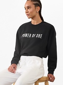 Logo Fleece Crew Sweatshirt