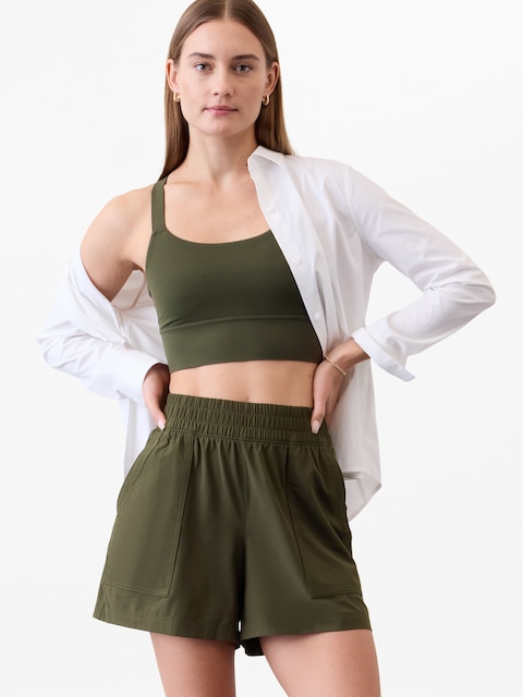 Wayfind High Rise 5" Short - Green