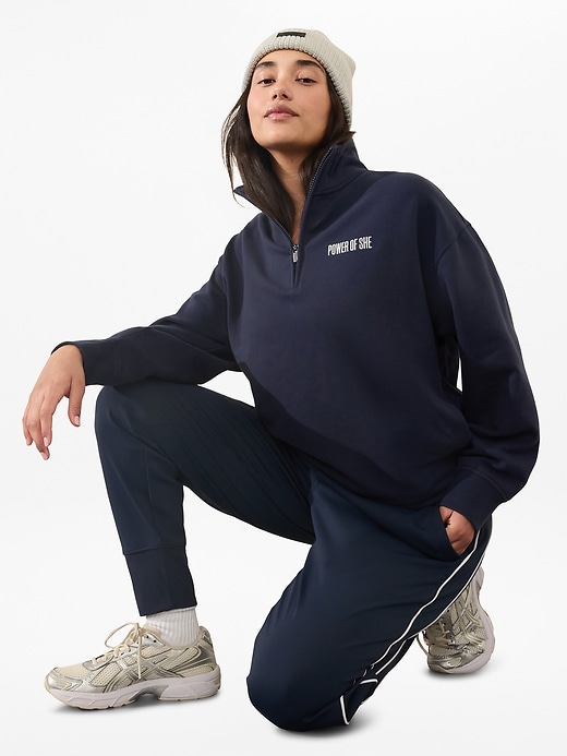 Image number 5 showing, Power of She 1/4 Zip Sweatshirt