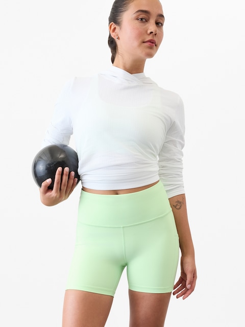 Interval Stash High Rise 5" Short - Green