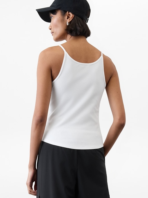 Image number 2 showing, Signature Rib Thin Strap Tank