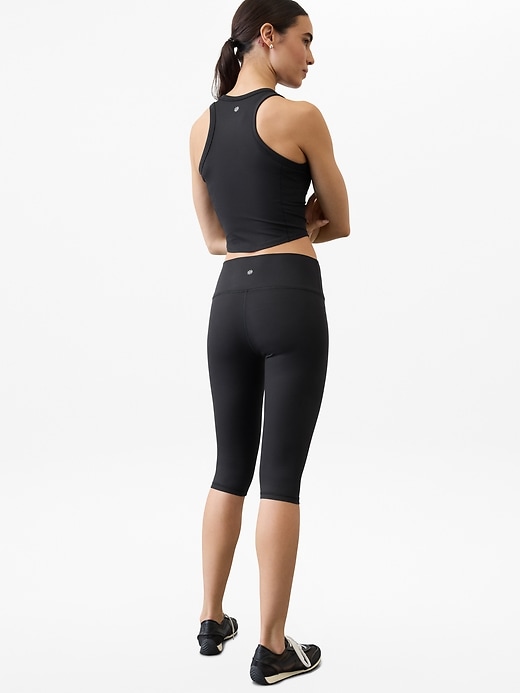 Image number 5 showing, Transcend High Rise Rib Crop Legging