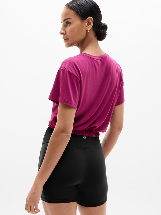 Image number 3 showing, With Ease Bubble Hem Tee