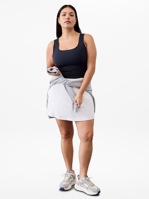 Image number 5 showing, Signature Rib Square Neck Crop Tank