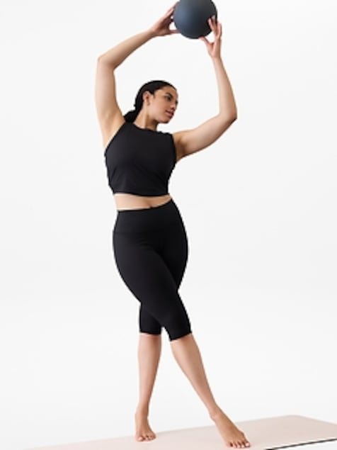 Transcend High Rise Rib Crop Legging
