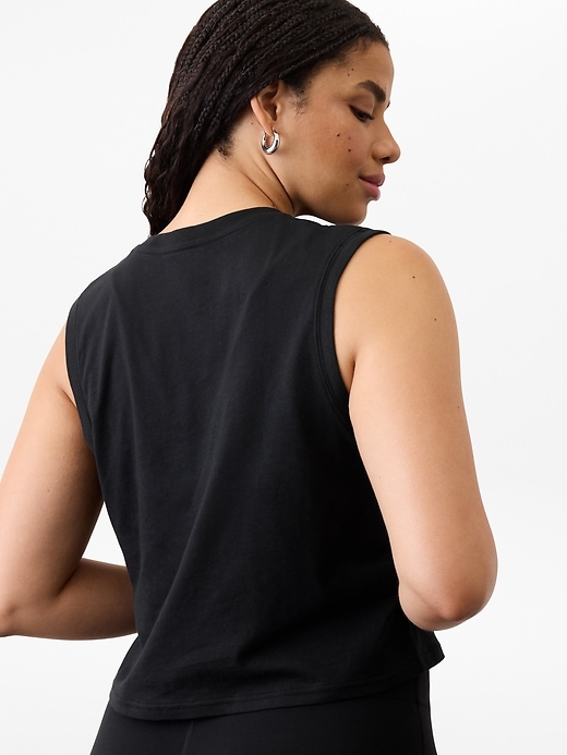 Image number 5 showing, True Cotton Crop Tank